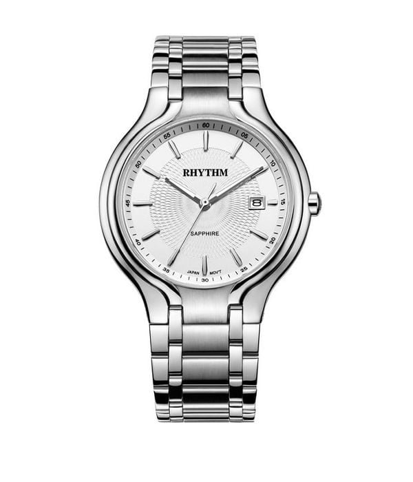 Hình ảnh Đồng Hồ Nam Rhythm G1401S01-MS-T Dây Inox Mặt Tròn Pin Quartz SHOPDONGHO.com