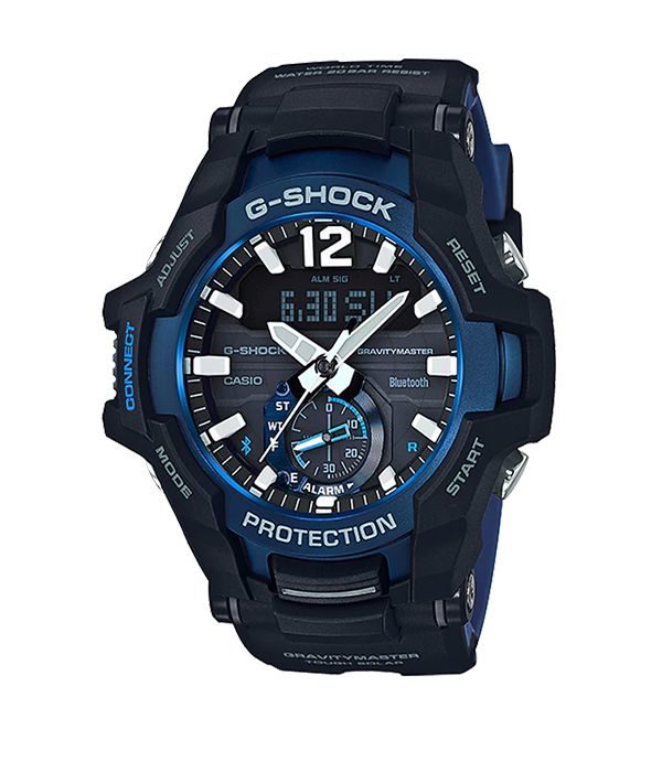 Hình ảnh Đồng Hồ Nam Casio GR-B100-1A2DR Dây Cao Su Mặt Tròn Máy Solar SHOPDONGHO.com