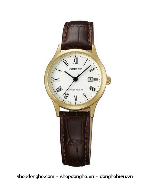 Hình ảnh Đồng Hồ Nữ Orient FSZ3N009W0 Dây Da Mặt Tròn Pin Quartz SHOPDONGHO.com