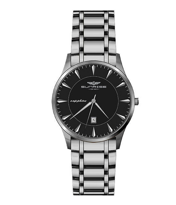 Hình ảnh Đồng Hồ Nam Sunrise SG7331.1101 Dây Inox Mặt Tròn Pin Quartz SHOPDONGHO.com