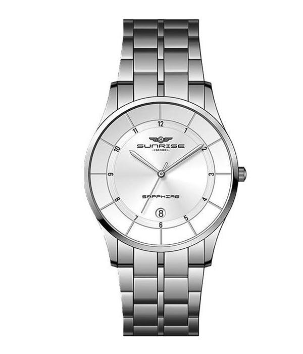 Hình ảnh Đồng Hồ Nam Sunrise SG8721.1102 Dây Inox Mặt Tròn Pin Quartz SHOPDONGHO.com