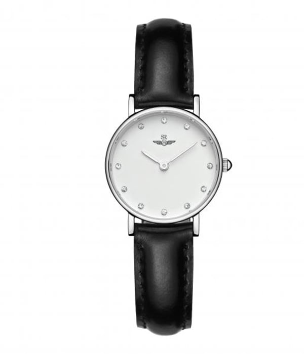 Hình ảnh Đồng Hồ Nữ Sunrise SL1083.4102 Dây Da Mặt Tròn Pin Quartz SHOPDONGHO.com