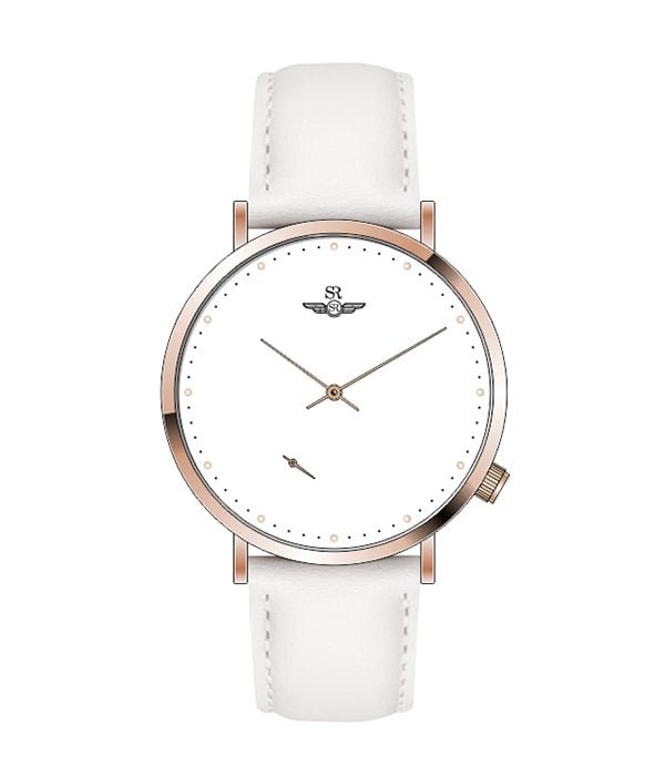 Hình ảnh Đồng Hồ Nữ Sunrise SL5781.1402 Dây Da Mặt Tròn Pin Quartz SHOPDONGHO.com