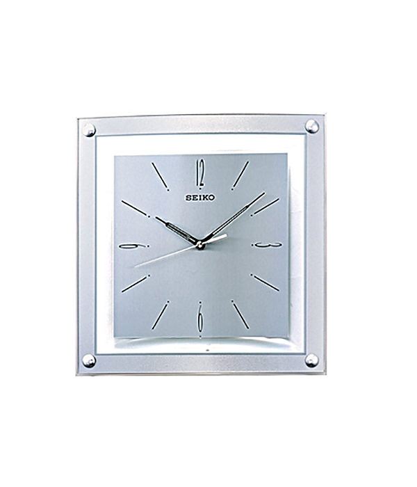 Hình ảnh Đồng Hồ Treo Tường Seiko QXA330SN-Z Mặt Vuông Pin Quartz SHOPDONGHO.com