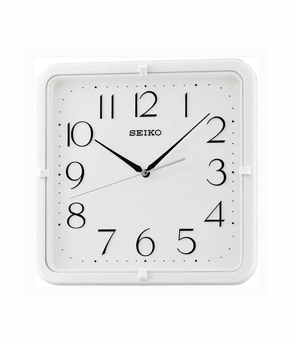Hình ảnh Đồng Hồ Treo Tường Seiko QXA653WN-Z Mặt Vuông Pin Quartz SHOPDONGHO.com