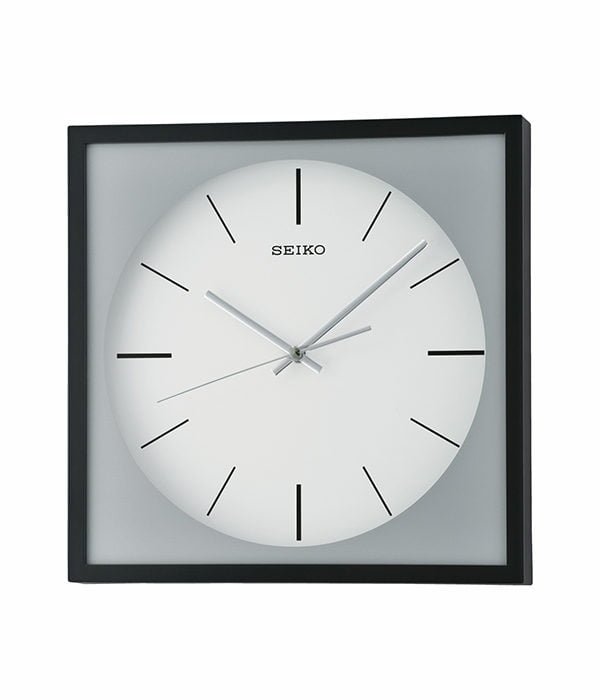 Hình ảnh Đồng Hồ Treo Tường Seiko QXA673KN Mặt Vuông Pin Quartz SHOPDONGHO.com