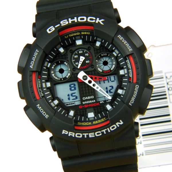 Casio G-SHOCK GA-100-1A4DR Nam Quartz 5