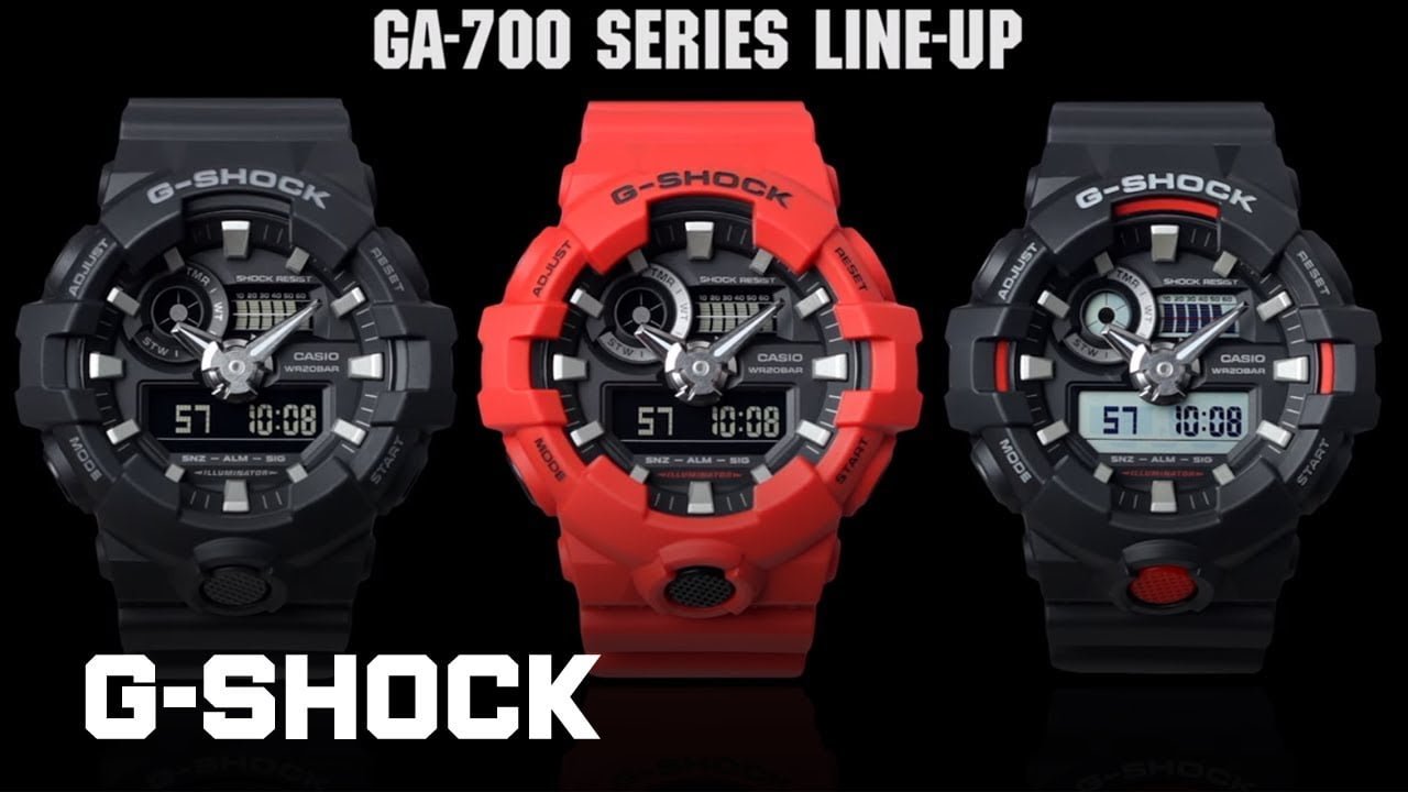 Đồng hồ Casio G-Shock GA 700: Niềm mơ ước của giới trẻ 5