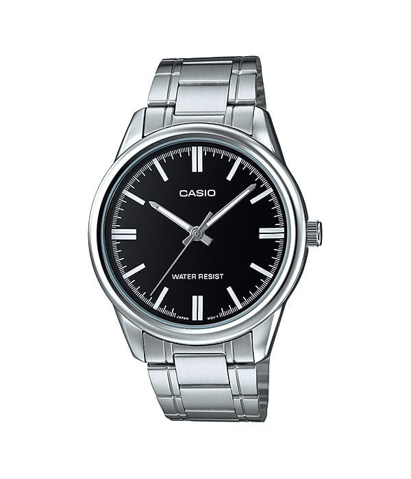 Hình ảnh Đồng Hồ Nam Casio MTP-V005D-1AUDF Dây Inox Mặt Tròn Pin Quartz SHOPDONGHO.com