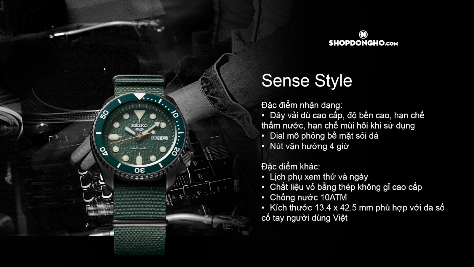 Seiko 5 Sports Sense Style