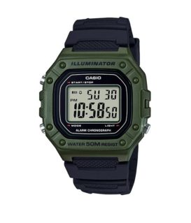 Đồng Hồ Casio Unisex W-218H-3AVDF