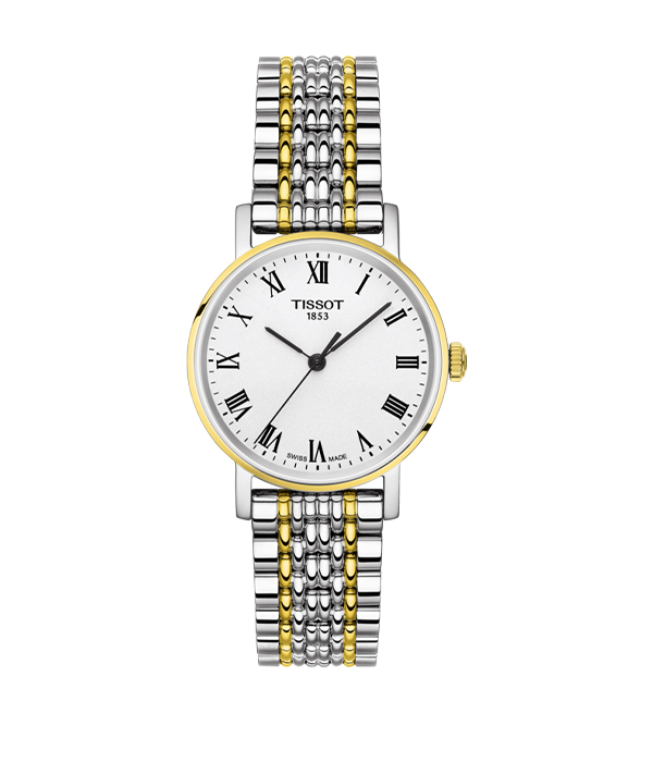 Hình ảnh Đồng Hồ Nữ Tissot T109.210.22.033.00 Dây Inox Mặt Tròn Pin Quartz SHOPDONGHO.com