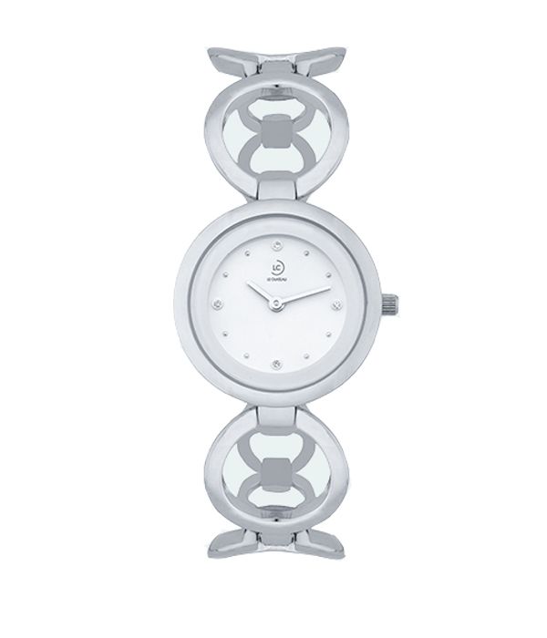 Hình ảnh Đồng Hồ Nữ Le Chateau L37.232.02.6.1 Dây Inox Mặt Tròn Pin Quartz Tại SHOPDONGHO.com