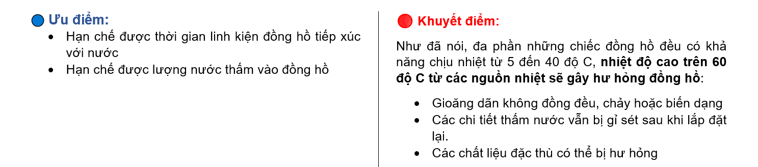 Đồng hồ vào nước phải làm sao? Cách xử lý đồng hồ bị vô nước? 2