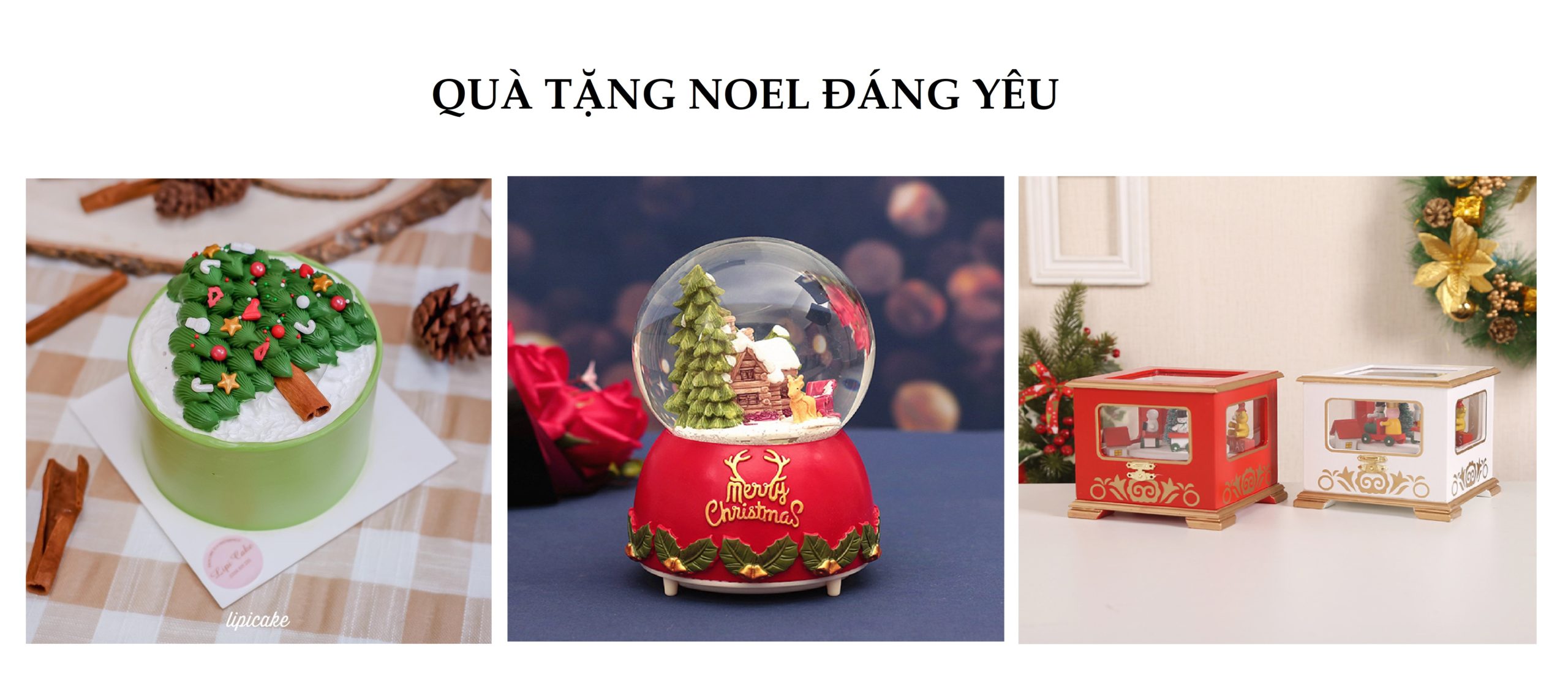 QUÀ TẶNG NOEL ĐÁNG YÊU