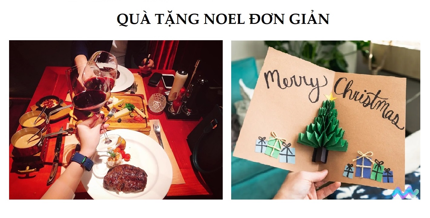 QUÀ TẶNG NOEL ĐƠN GIẢN