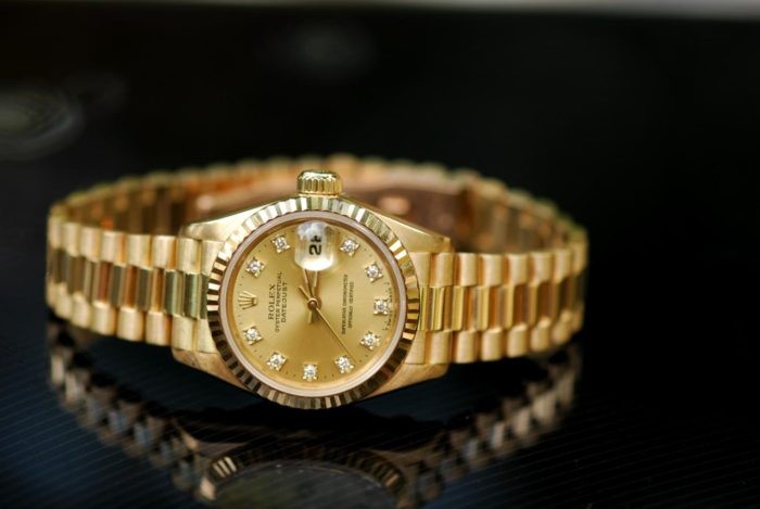 Đồng hồ Rolex nữ mạ vàng