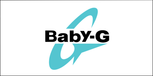 Logo thương hiệu đồng hồ Casio Baby-G