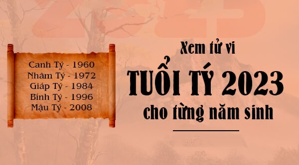 Tử vi tuổi Tý 2023 theo năm sinh