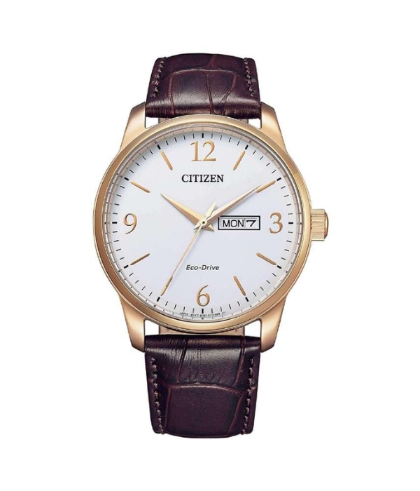 Hình Ảnh Đồng hồ Nam Citizen BM8553-16A Dây Da - Eco-Drive (Năng lượng ánh sáng) Chính Hãng