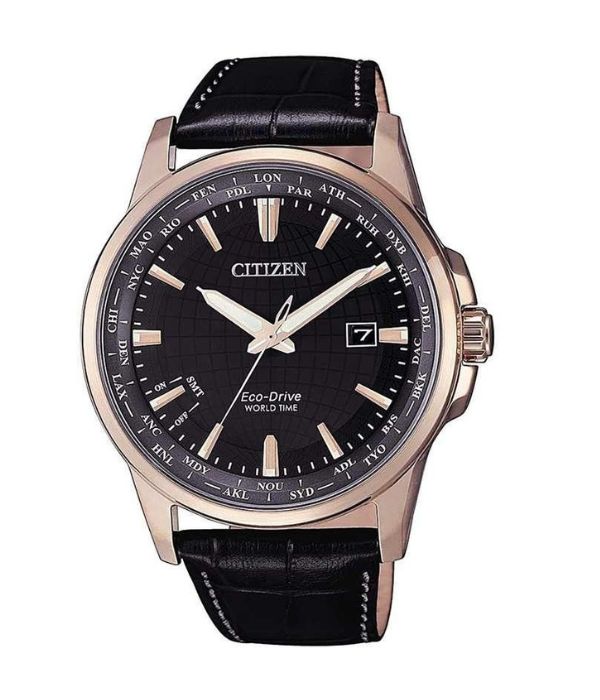 Hình Ảnh Đồng hồ Nam Citizen BX1008-12E Dây Da - Eco-Drive (Năng lượng ánh sáng) Chính Hãng