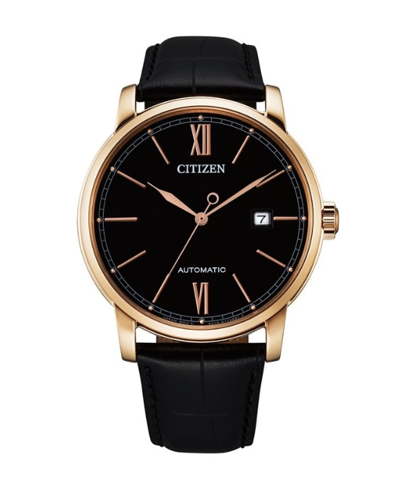 Hình Ảnh Đồng hồ Nam Citizen NJ0133-12E Dây Da - Cơ Tự động (Automatic) Chính Hãng