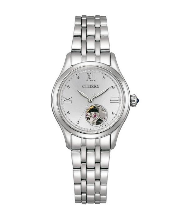 Hình Ảnh Đồng hồ Nữ Citizen PR1040-88A Dây Inox (Thép Không Gỉ) - Cơ Tự động (Automatic) Chính Hãng