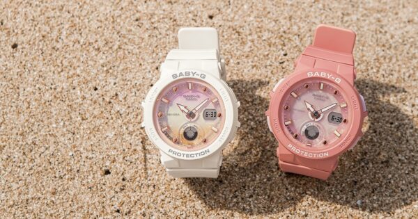 Đồng hồ Casio Baby-G có thiết kế trẻ trung, nhiều màu sắc