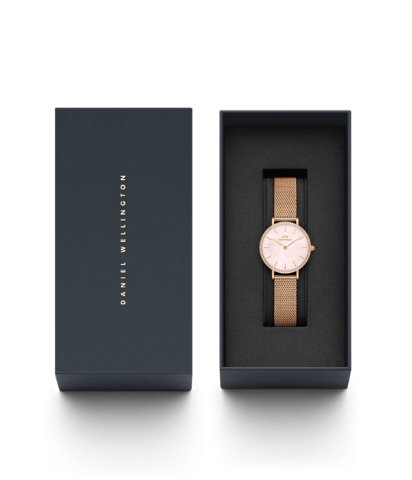 Hình ảnh Đồng Hồ Nữ Daniel Wellington Petite DW00100663 Dây lưới Mặt Tròn Quartz Đẹp Tại SHOPDONGHO.com