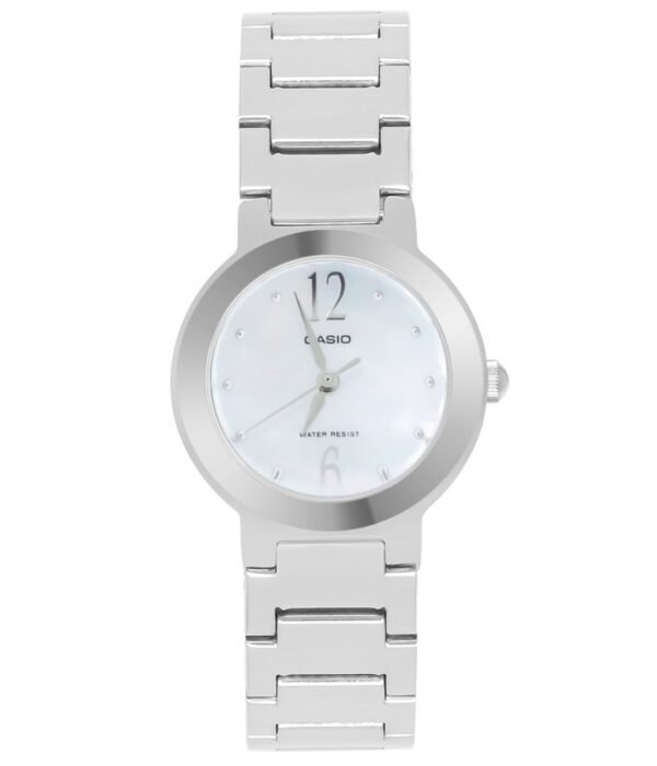 Hình ảnh đồng hồ Nữ Casio LTP-1191A-7ADF Pin (Quartz) - Tròn - Dây Inox (Thép Không Gỉ) chính hãng