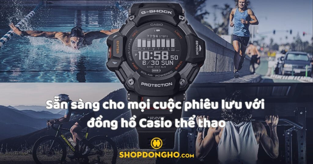 Top 6 đồng hồ Casio thể thao không thể bỏ lỡ cho tín đồ mê vận động