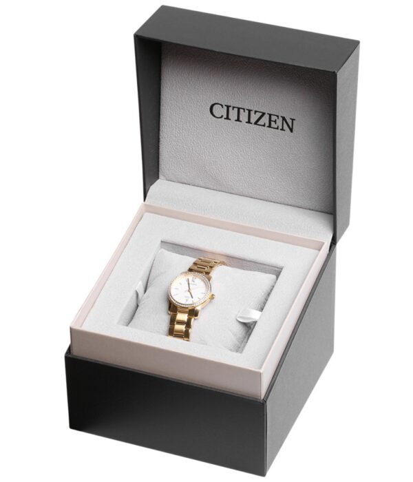 Hình ảnh đồng hồ Nữ Citizen EU6032-85A Pin (Quartz) - Tròn - Dây Inox (Thép Không Gỉ) chính hãng