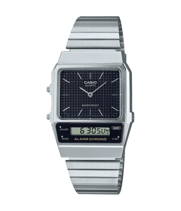 Đồng Hồ Casio AQ-800E-1ADF Unisex Quartz Dây Inox Đẹp Tại SHOPDONGHO.COM