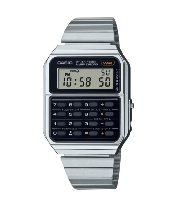 Đồng Hồ Casio CA-500WE-1ADF Nam Quartz Dây Inox Đẹp Tại SHOPDONGHO.COM