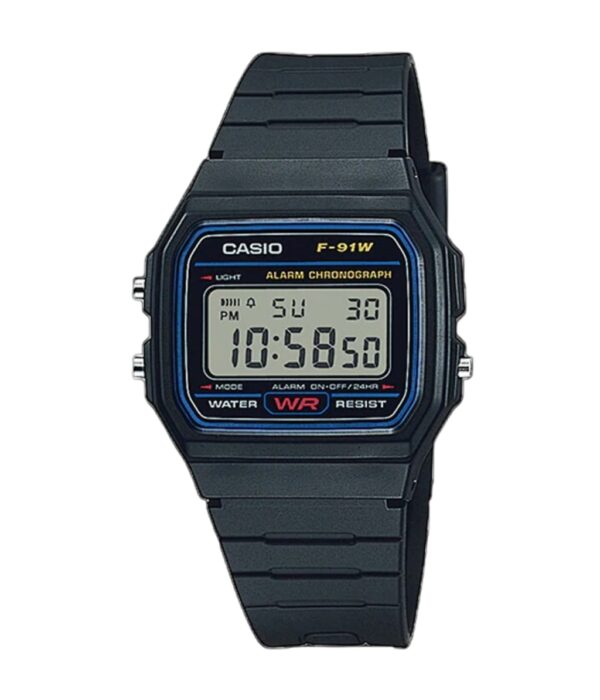 Đồng Hồ Casio F-91W-1HDG Nam Quartz Dây Cao Su Đẹp Tại SHOPDONGHO.COM