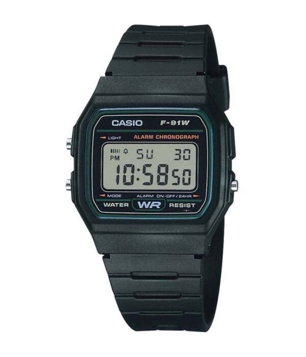 Đồng Hồ Casio F-91W-3HDG Nam Quartz Dây Cao Su Đẹp Tại SHOPDONGHO.COM