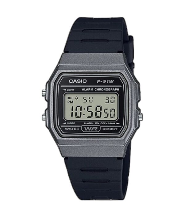 Đồng Hồ Casio F-91WM-1BDF Nam Quartz Dây Cao Su Đẹp Tại SHOPDONGHO.COM