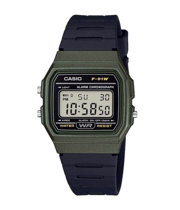 Đồng Hồ Casio F-91WM-3ADF Nam Quartz Dây Cao Su Đẹp Tại SHOPDONGHO.COM