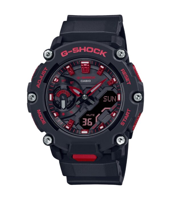 Đồng Hồ Casio G-Shock GA-2200BNR-1ADR Nam Dây Cao Su Mặt Tròn Đẹp Tại SHOPDONGHO.COM