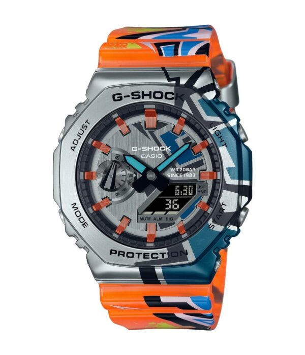 Đồng Hồ Casio G-Shock GM-2100SS-1ADR Nam Dây Cao Su Mặt Bát Giác Đẹp Tại SHOPDONGHO.COM