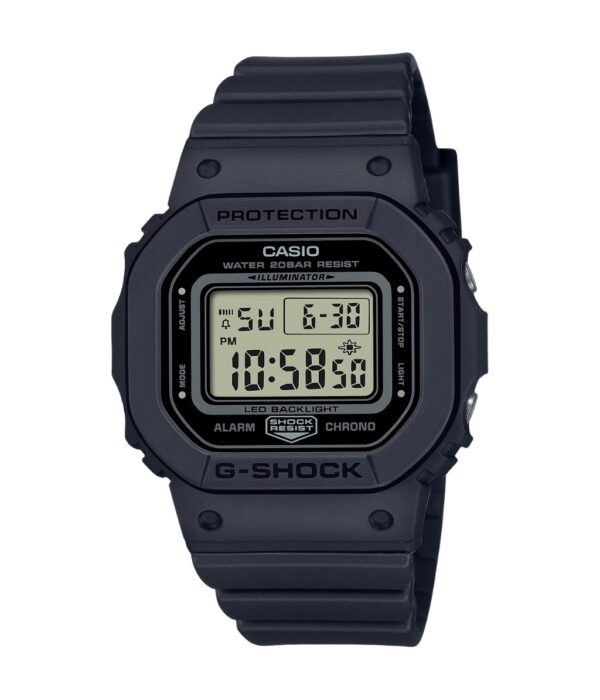 Đồng Hồ Casio G-Shock GMD-S5600BA-1DR Nam Dây Cao Su Mặt Vuông Đẹp Tại SHOPDONGHO.COM