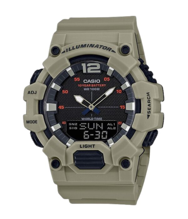 Đồng Hồ Casio HDC-700-3A3VDF Nam Quartz Dây Cao Su Đẹp Tại SHOPDONGHO.COM