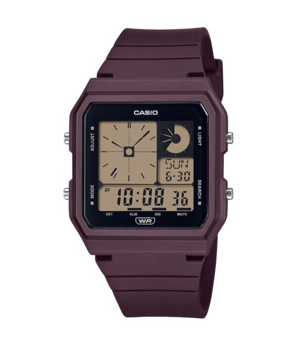 Đồng Hồ Casio LF-20W-5ADF Unisex Quartz Dây Cao Su Đẹp Tại SHOPDONGHO.COM