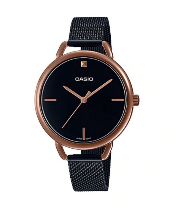 Đồng Hồ Casio LTP-E415MBR-1CDF Nữ Solar Dây Lưới Đẹp Tại SHOPDONGHO.COM