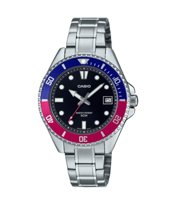 Đồng Hồ Casio MDV-10D-1A3VDF Nam Quartz Dây Inox Đẹp Tại SHOPDONGHO.COM