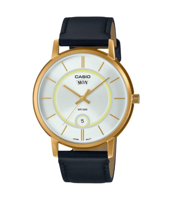 Đồng Hồ Casio MTP-B120GL-7AVDF Nam Quartz Dây Da Đẹp Tại SHOPDONGHO.COM