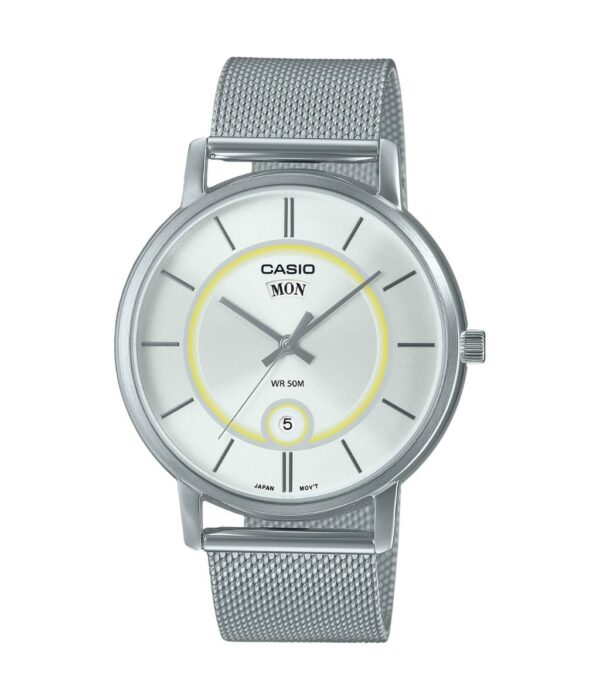 Đồng Hồ Casio MTP-B120M-7AVDF Nam Solar Dây Lưới Đẹp Tại SHOPDONGHO.COM