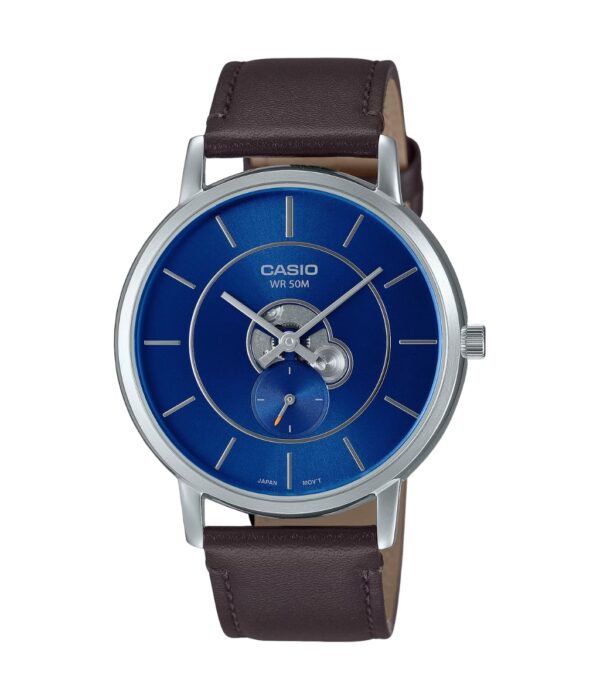 Đồng Hồ Casio MTP-B130L-2AVDF Nam Quartz Dây Da Đẹp Tại SHOPDONGHO.COM