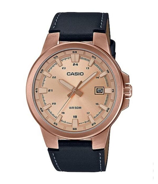 Đồng Hồ Casio MTP-E173RL-5AVDF Nam Quartz Dây Da Đẹp Tại SHOPDONGHO.COM