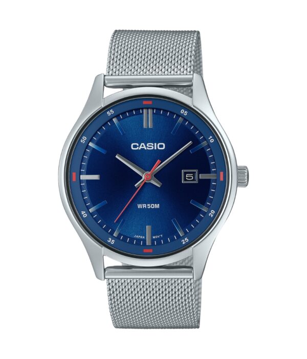 Đồng Hồ Casio MTP-E710M-2AVDF Nam Solar Dây Lưới Đẹp Tại SHOPDONGHO.COM